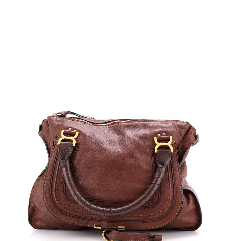 Chloe Large Marcie Shoulder Bag Leather